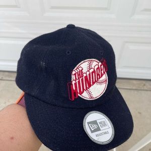Hundreds Hat With baseball on front